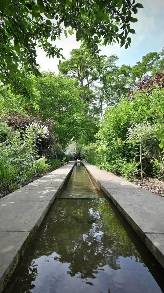 The fountains at Kings Weston House.